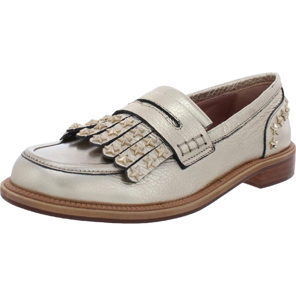 Red Valentino Womens Leather Star Loafers商品第1张图片规格展示