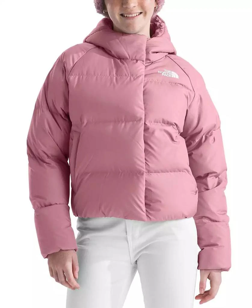 商品The North Face|Big Girls North Quilted Full-Zip Hooded Down Jacket,价格¥1122,第1张图片