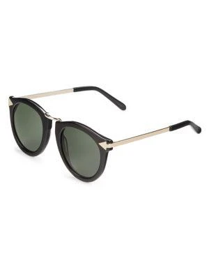 商品KAREN WALKER|Harvest 51MM Oval Sunglasses,价格¥970,第2张图片详细描述