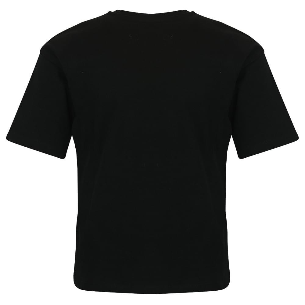 Logo Print Black T Shirt商品第4张图片规格展示