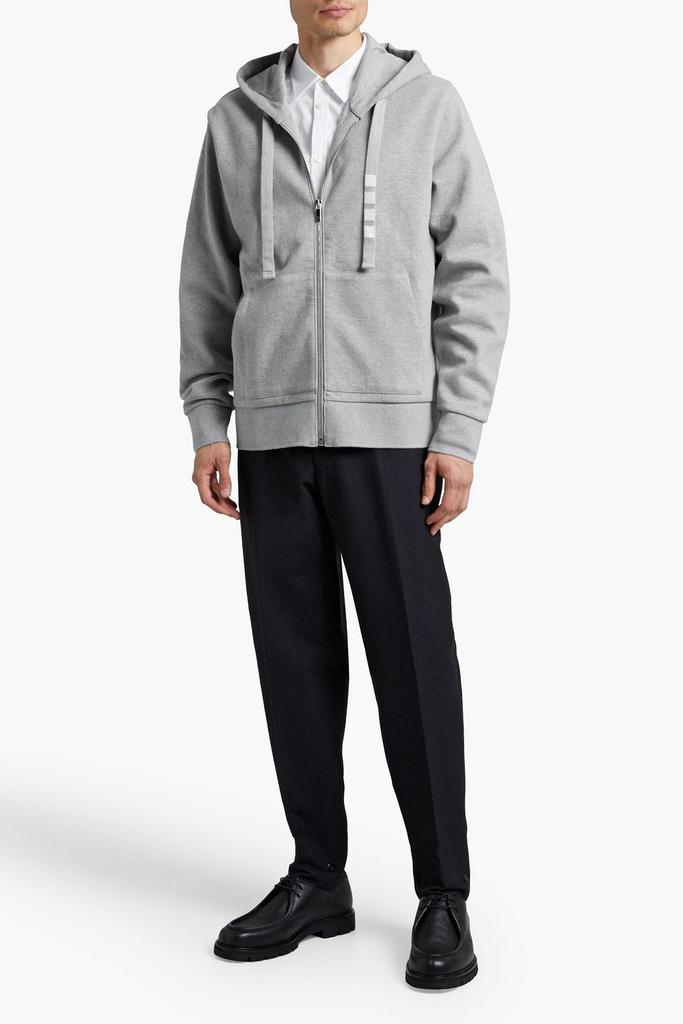 Mélange cotton-jersey hoodie商品第2张图片规格展示