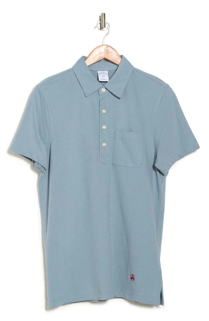 商品Brooks Brothers|Jersey Solid Pocket Polo,价格¥164,第3张图片详细描述