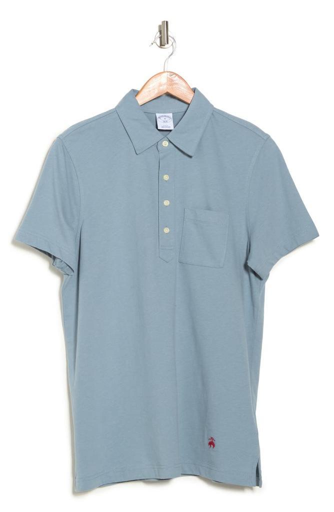 商品Brooks Brothers|Jersey Solid Pocket Polo Shirt,价格¥294,第5张图片详细描述