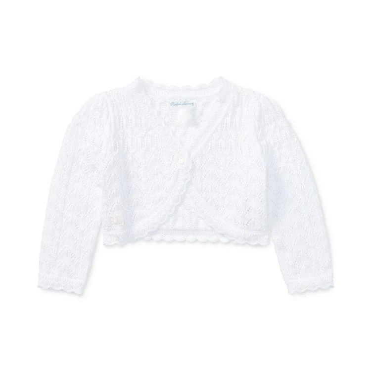 商品Ralph Lauren|Ralph Lauren Cotton Cardigan, Baby Girls,价格¥117,第1张图片