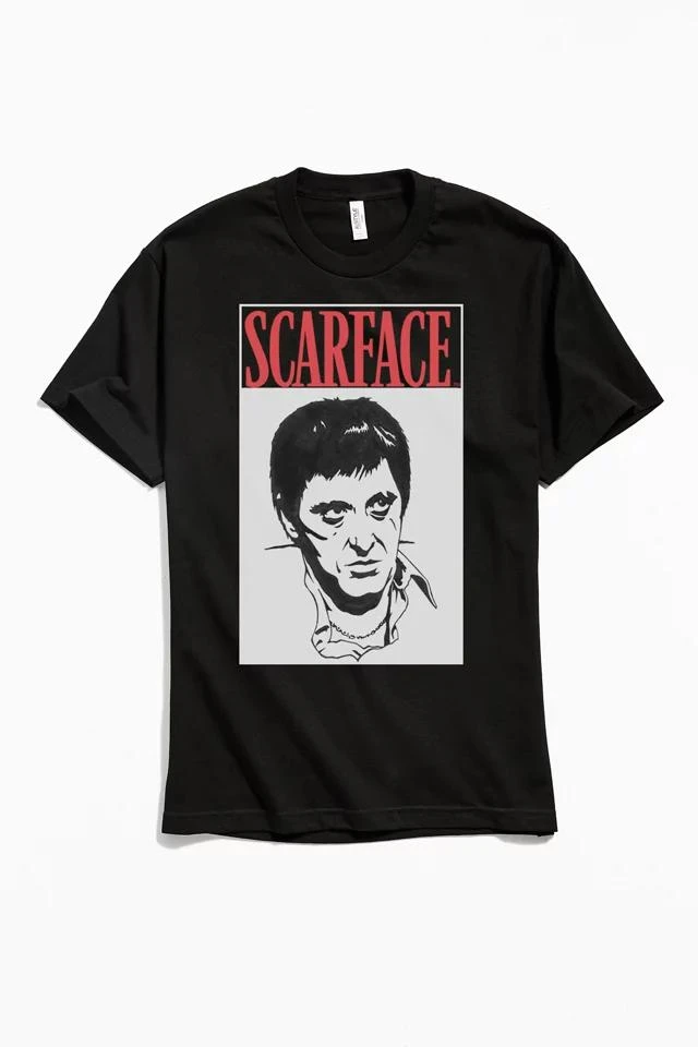 商品Urban Outfitters|Scarface Tony Montana Tee,价格¥151,第1张图片