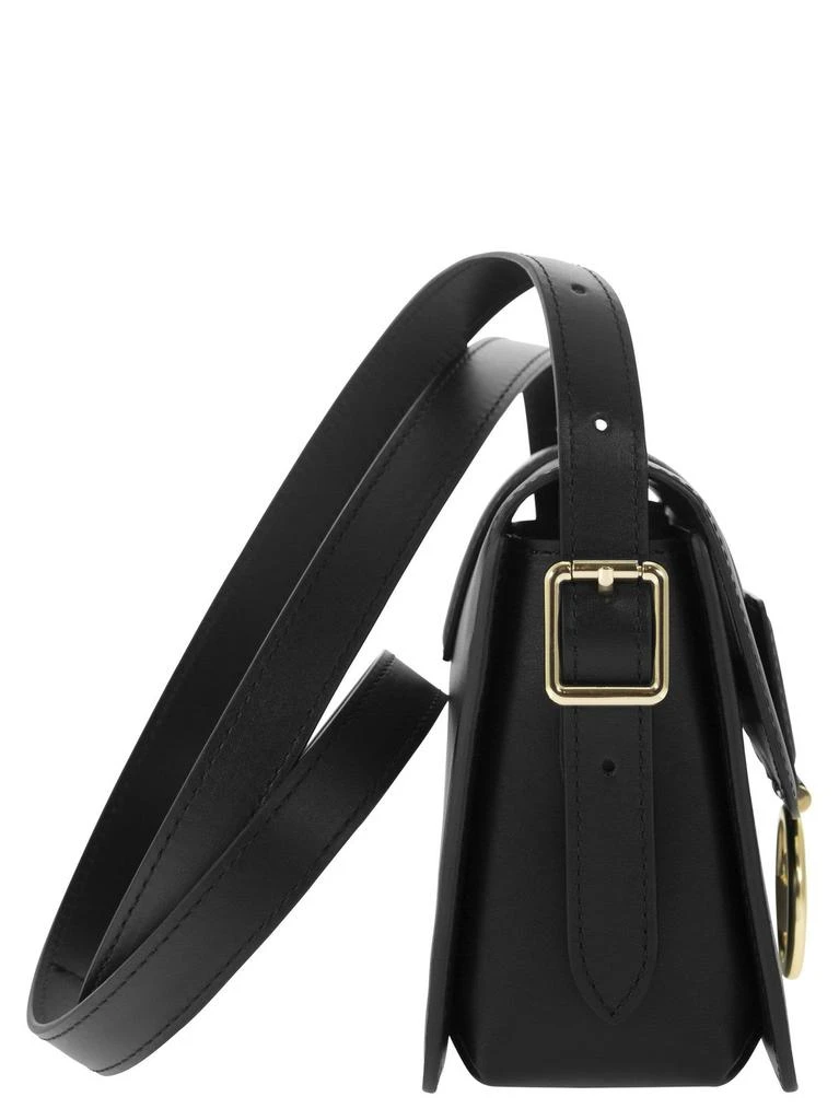 商品Longchamp|Longchamp Logo Plaque Fold-Over Crossbody Bag,价格¥2348,第4张图片详细描述