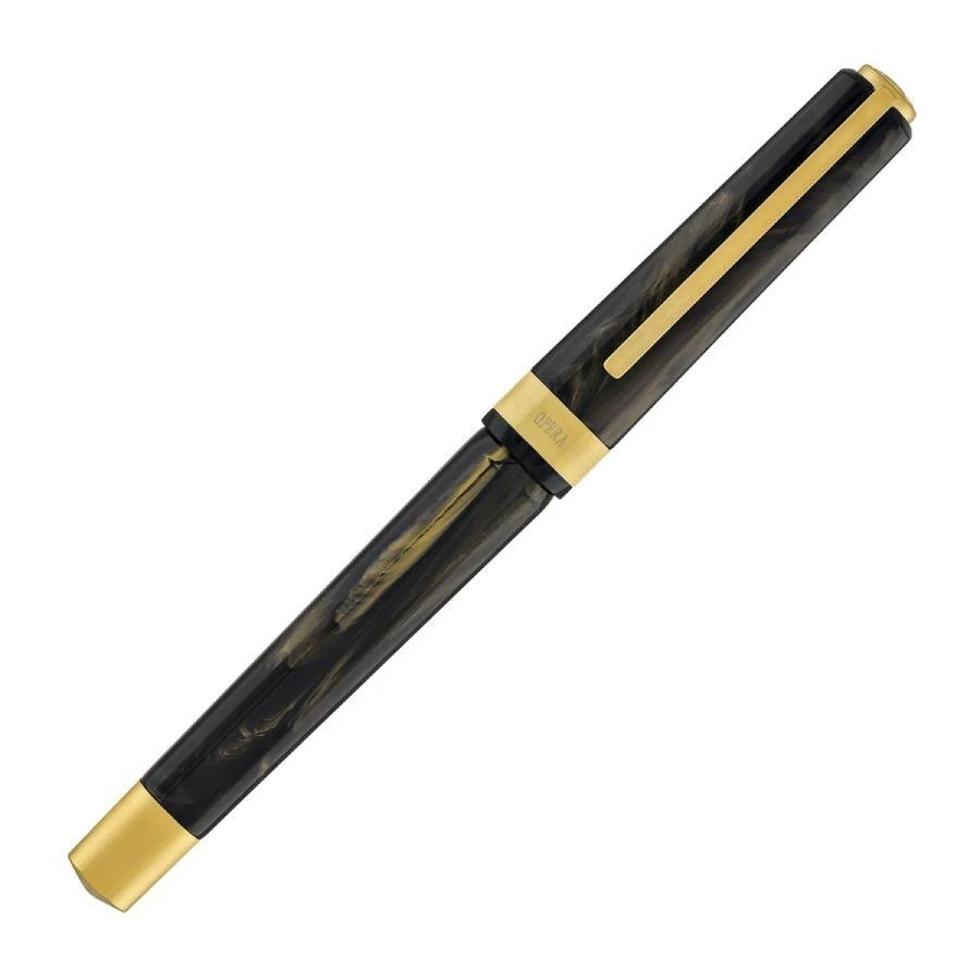 商品Visconti|Black Opera Gold Fountain Pen KP42-03-FPB,价格¥2042,第3张图片详细描述