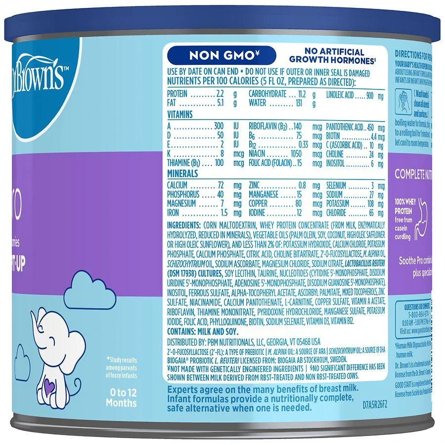 商品Gerber|Soothe 婴儿1段舒缓益生菌奶粉,价格¥126,第4张图片详细描述