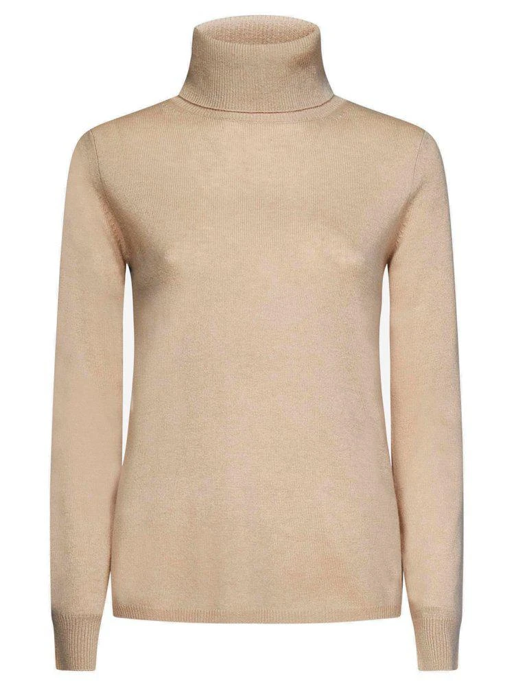 商品Max Mara|Max Mara Studio Turtleneck Long Sleeved Sweater,价格¥2109,第1张图片