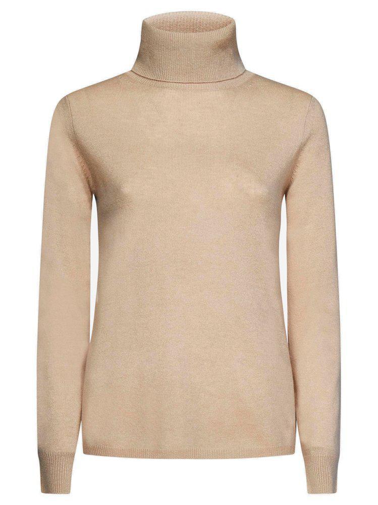 商品Max Mara|Max Mara Studio Turtleneck Long Sleeved Sweater,价格¥1311-¥1499,第1张图片