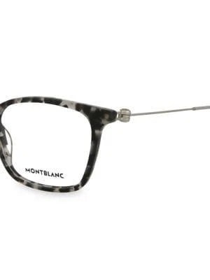 商品MontBlanc|52MM Square Optical Glasses,价格¥478,第4张图片详细描述