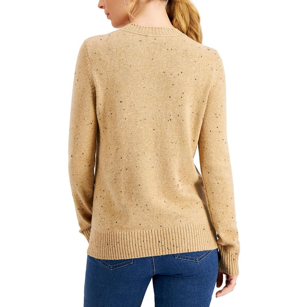 Fox-Print Sweater, Created for Macy's商品第2张图片规格展示