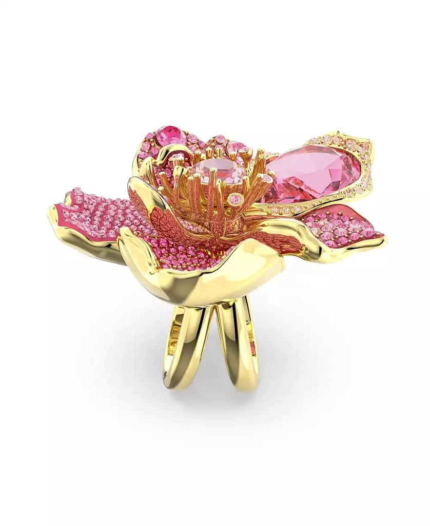 商品Swarovski|Crystal Flower Pink Florere Cocktail Ring,价格¥2963,第3张图片详细描述