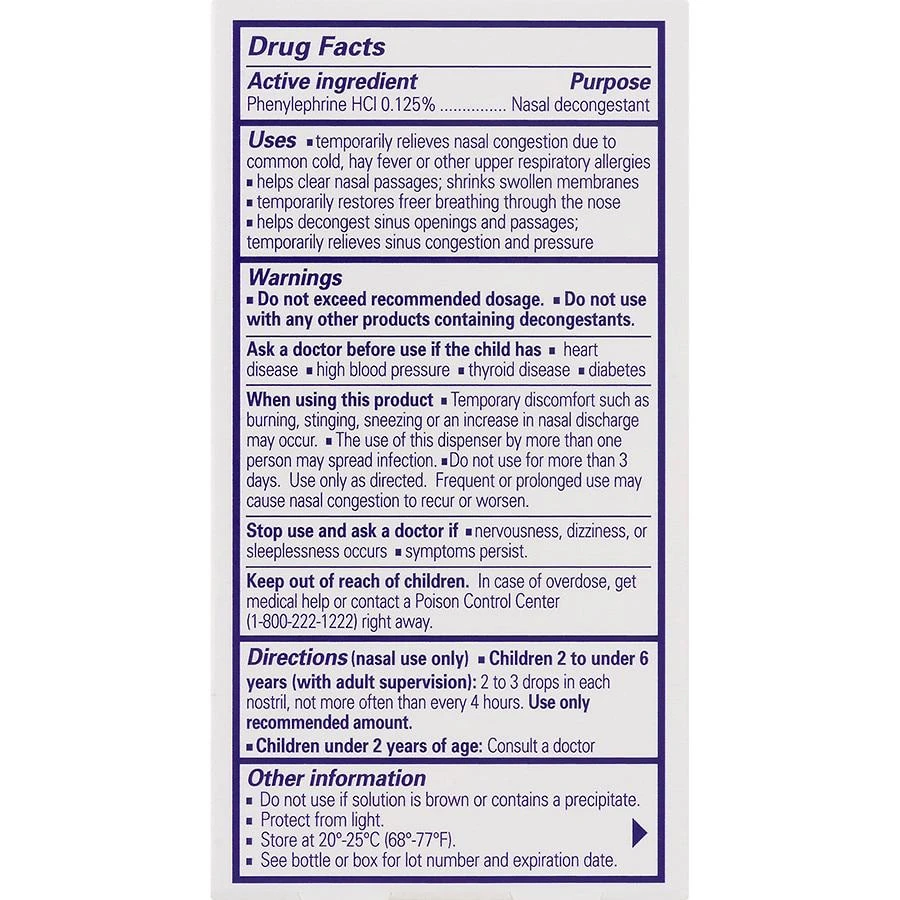 商品Little Remedies|Decongestant Nose Drops, Gentle 1/8% Formula,价格¥43,第2张图片详细描述
