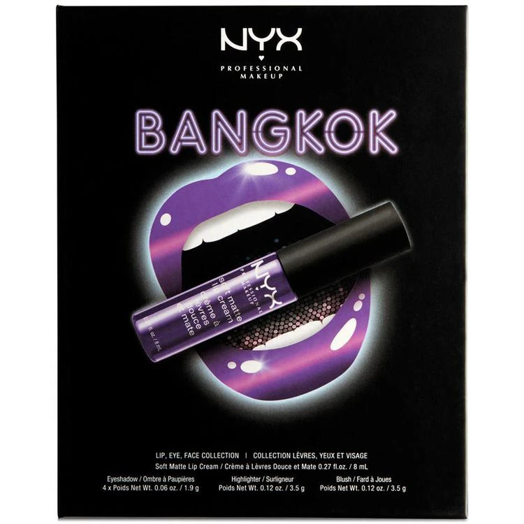 商品NYX Professional Makeup|Lip, Eye & Face Palette - Bangkok,价格¥57,第3张图片详细描述