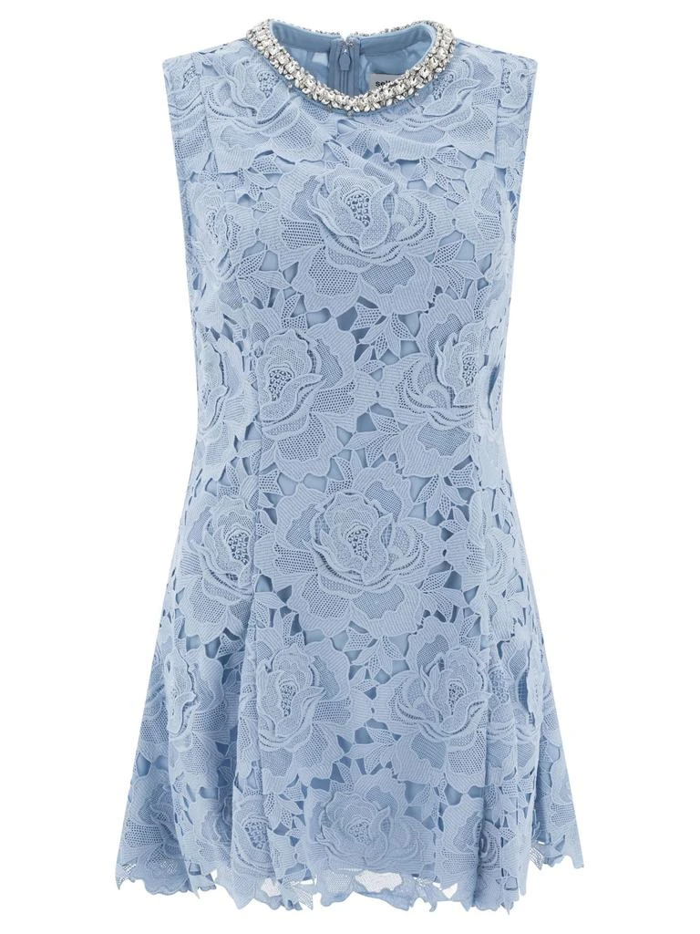 商品Self Portrait|Dresses Blue,价格¥2326,第1张图片