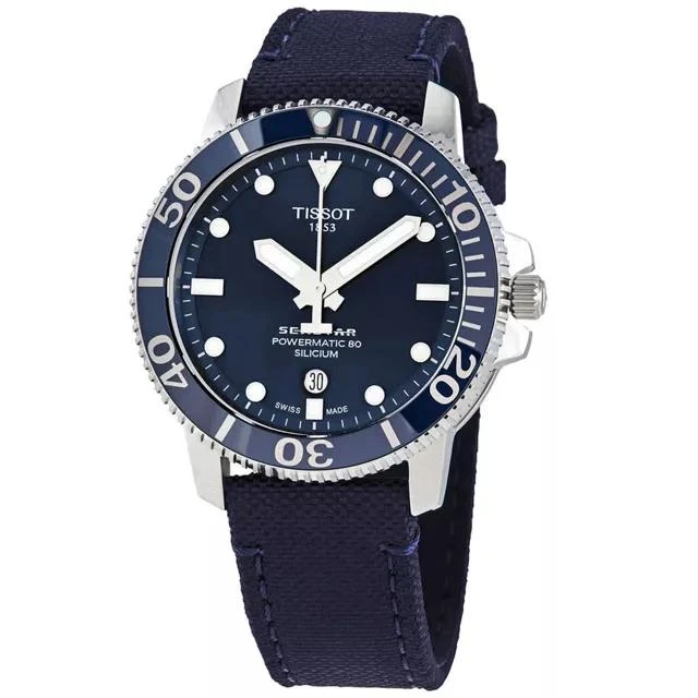 商品Tissot|Tissot Seastar 1000 Automatic Blue Dial Men's Watch T1204071704101,价格¥4627,第1张图片