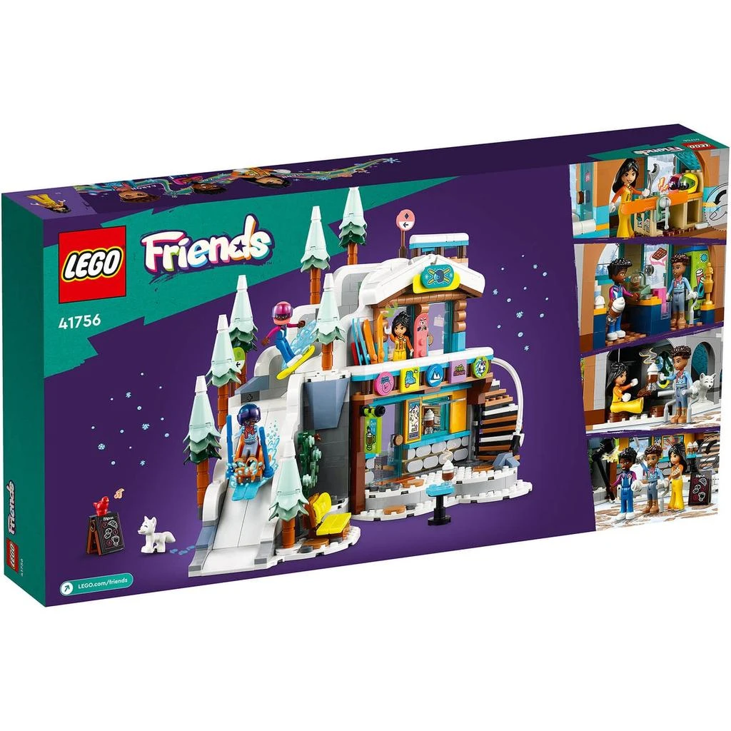 商品LEGO|LEGO Friends Holiday Ski Slope and Café Winter Set 41756,价格¥824,第3张图片详细描述