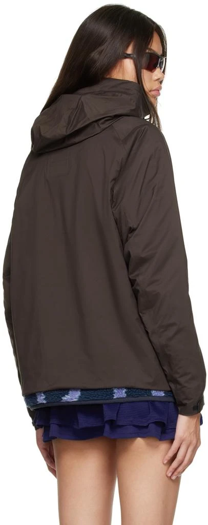 商品DESCENTE|SSENSE Exclusive Brown Creas Jacket,价格¥1860,第3张图片详细描述