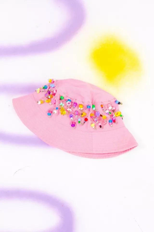 商品Zig Zag Goods LLC|Zig Zag Bead Baby Bucket Hat,价格¥947,第1张图片