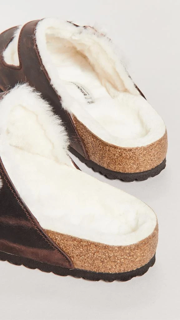 商品Birkenstock|Birkenstock Arizona Shearling Sandals,价格¥613,第5张图片详细描述