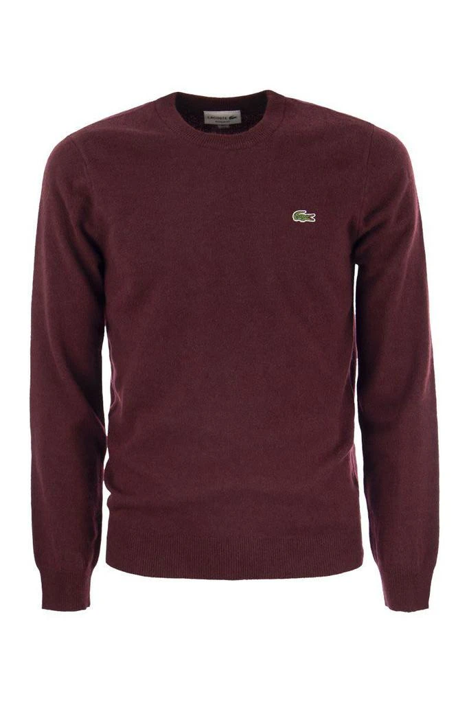 商品Lacoste|LACOSTE Crew-neck pullover in wool blend,价格¥967,第1张图片