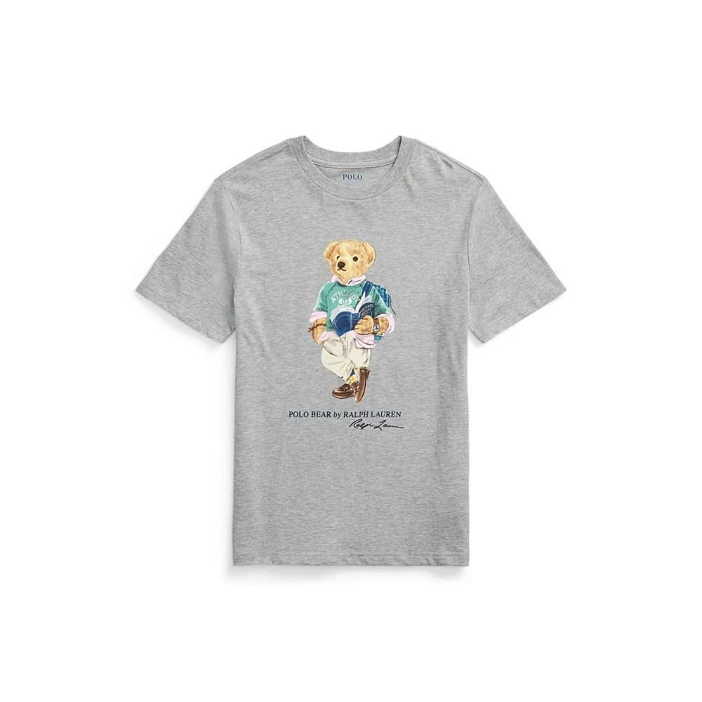 商品Ralph Lauren|Ralph Lauren Big Boy Polo Bear Cotton Jersey Tee,价格¥85,第2张图片详细描述