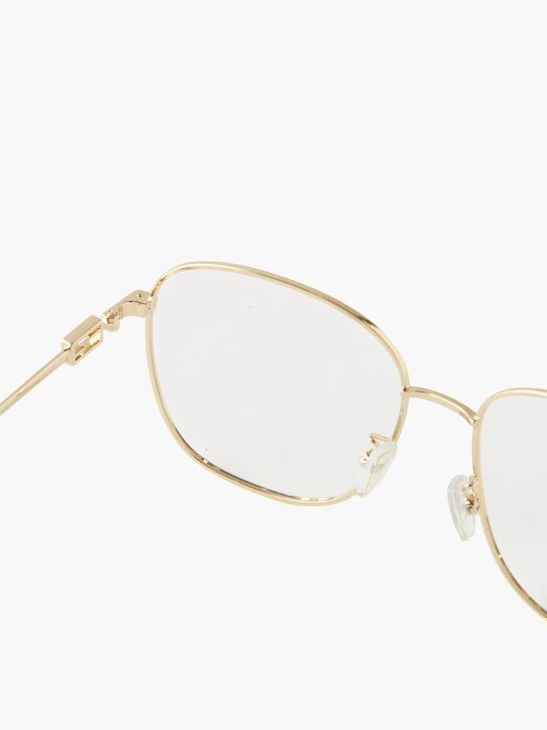 Baguette metal glasses 商品