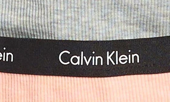 商品Calvin Klein|Ribbed Thong - Pack of 3,价格¥106,第2张图片详细描述