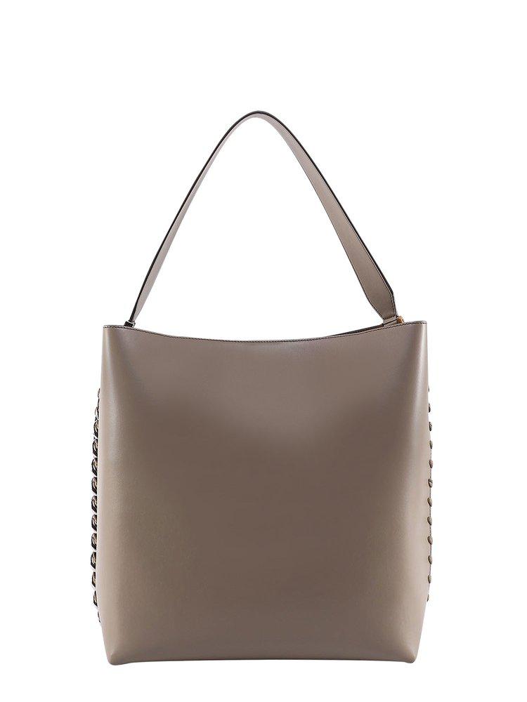 Stella McCartney Chain-Trimmed Logo Charm Tote Bag商品第1张图片规格展示