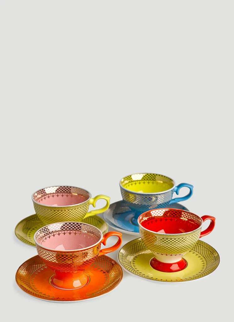 商品POLSPOTTEN|Set of Four Grandma Espresso Cups and Saucers,价格¥1091,第4张图片详细描述