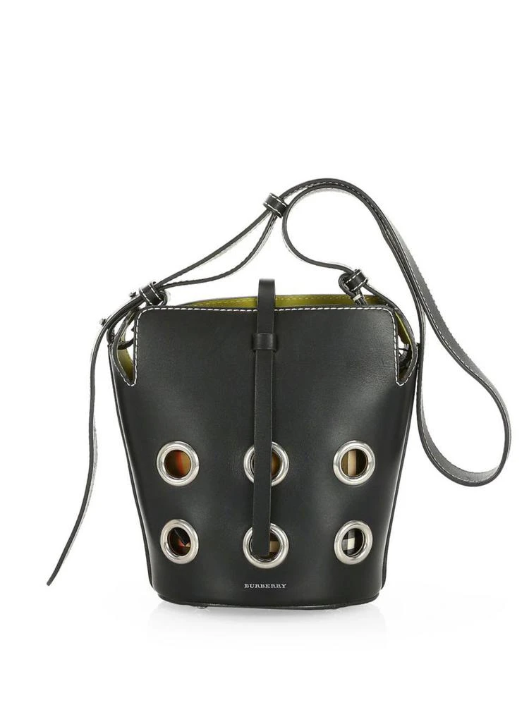 商品Burberry|Mini Grommet Bucket Bag,价格¥9870,第1张图片