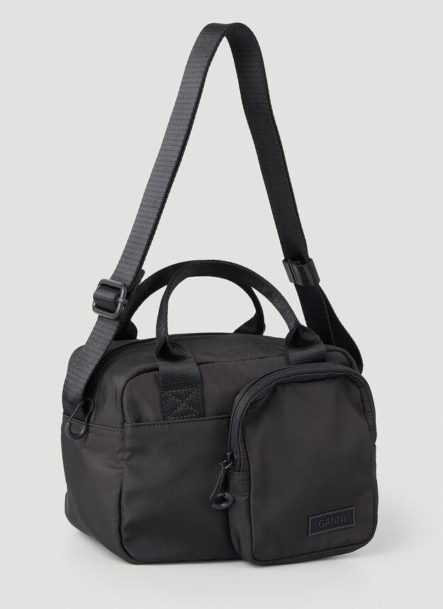 商品Ganni|Festival Shoulder Bag in Black,价格¥1258,第4张图片详细描述