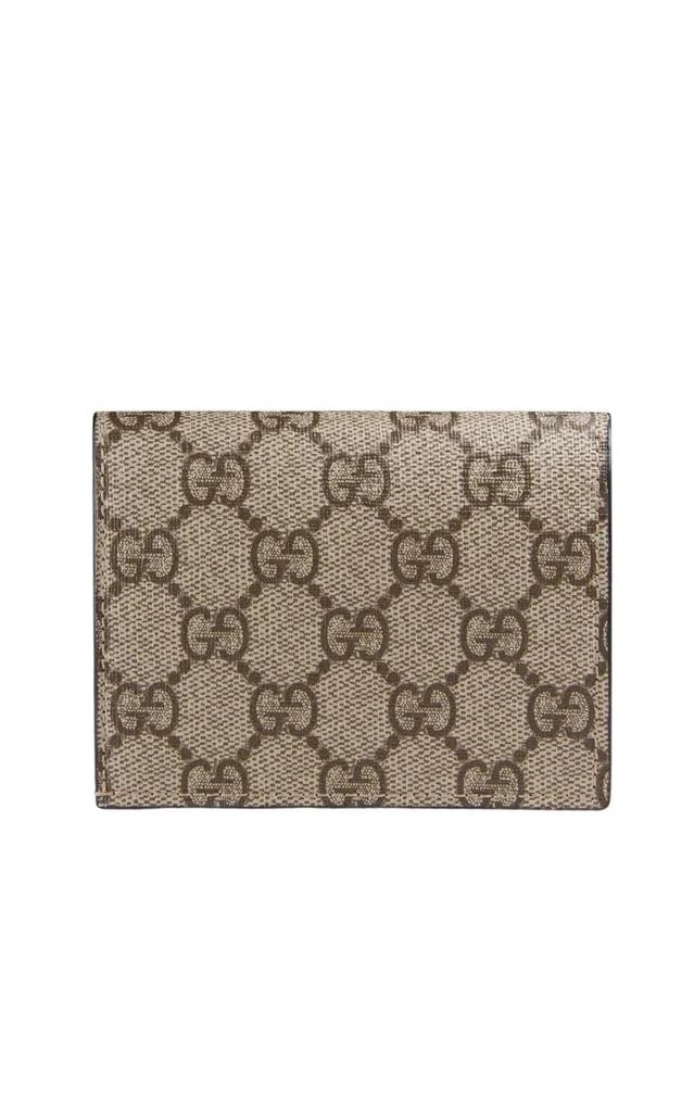 商品Gucci|GG Supreme Card Case Wallet with Bosco Patch,价格¥4703,第3张图片详细描述