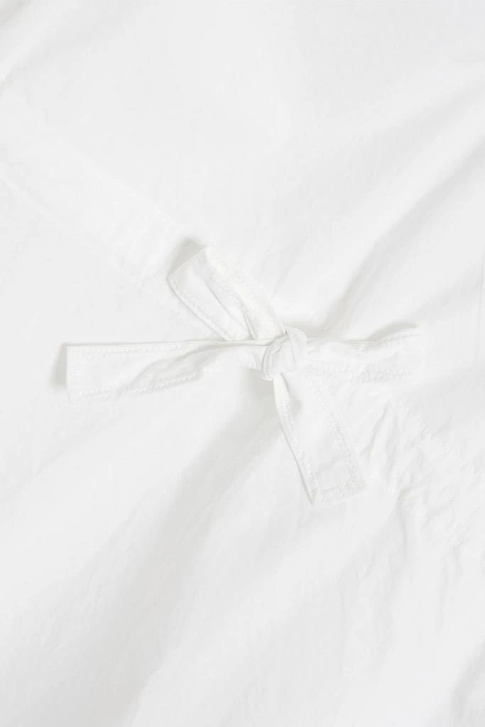 商品Ganni|Cotton-poplin mini dress,价格¥765,第4张图片详细描述