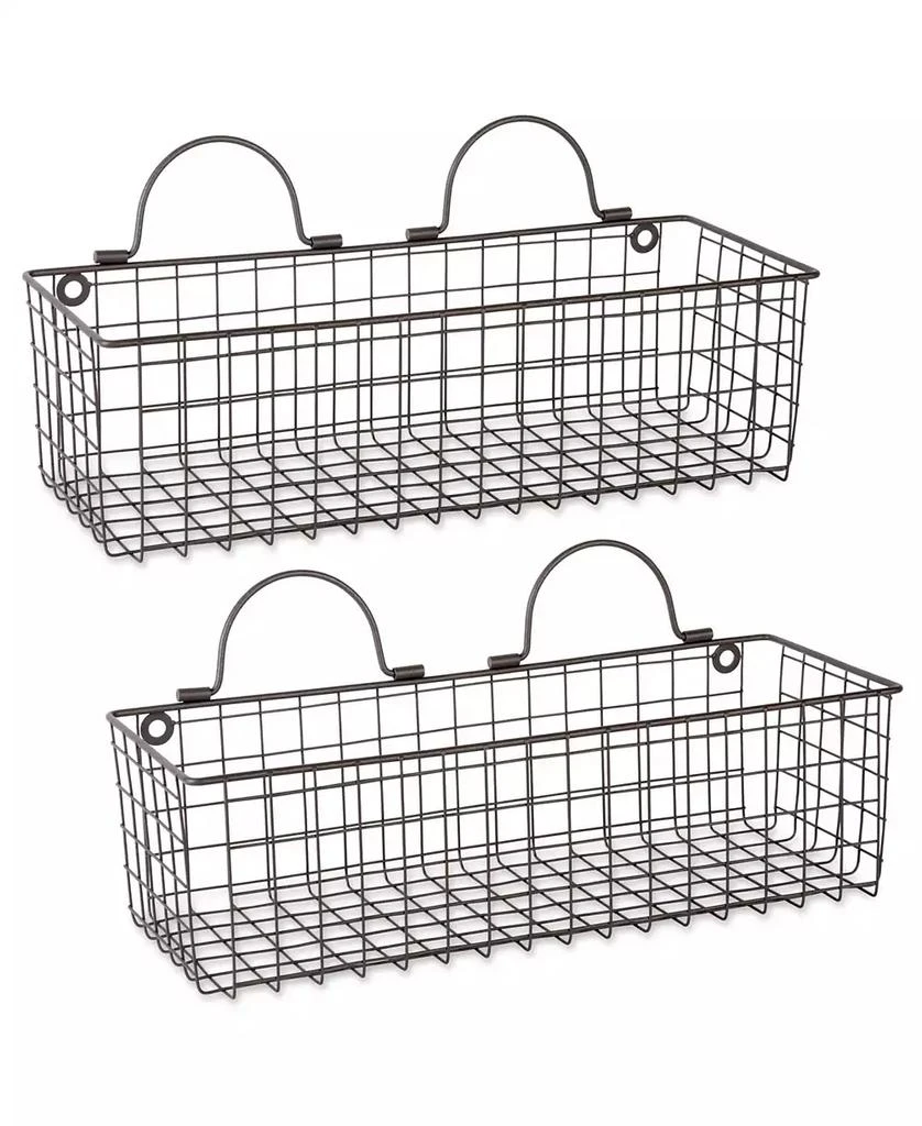 商品Design Imports|Wire Wall Basket Set 2 Medium,价格¥319,第1张图片