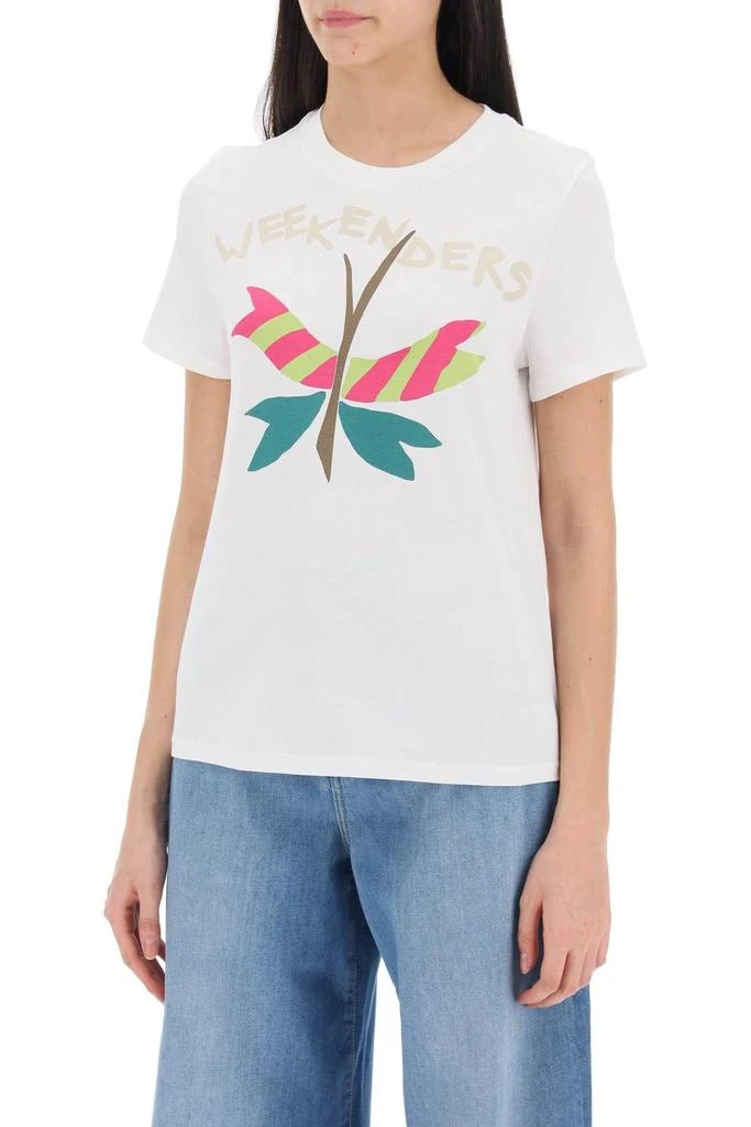 商品Weekend Max Mara|Nervi printed T-shirt,价格¥358,第5张图片详细描述