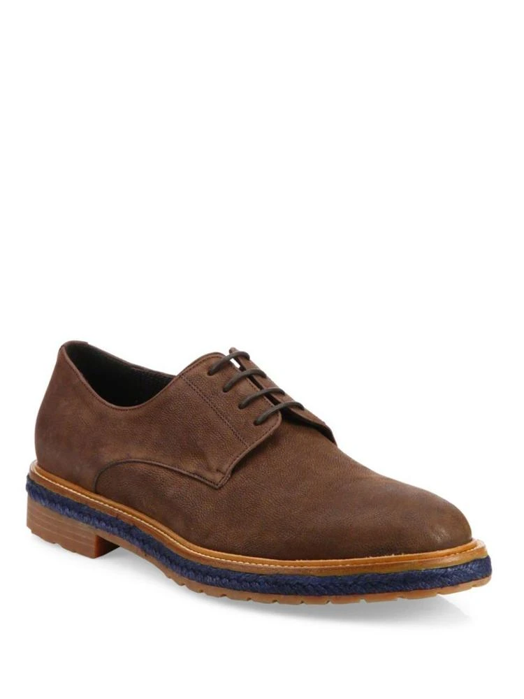 商品A. Testoni|Phenice Leather Derby Shoes,价格¥1828,第1张图片