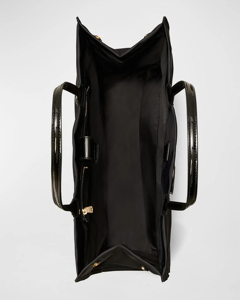 商品Tory Burch|Ella Patent Recycled Nylon Tote Bag,价格¥1929,第4张图片详细描述
