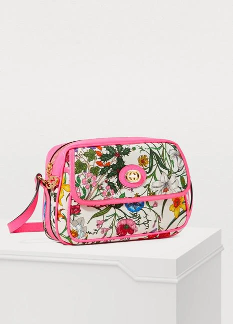 商品Gucci|Flora small crossbody bag,价格¥11122,第3张图片详细描述