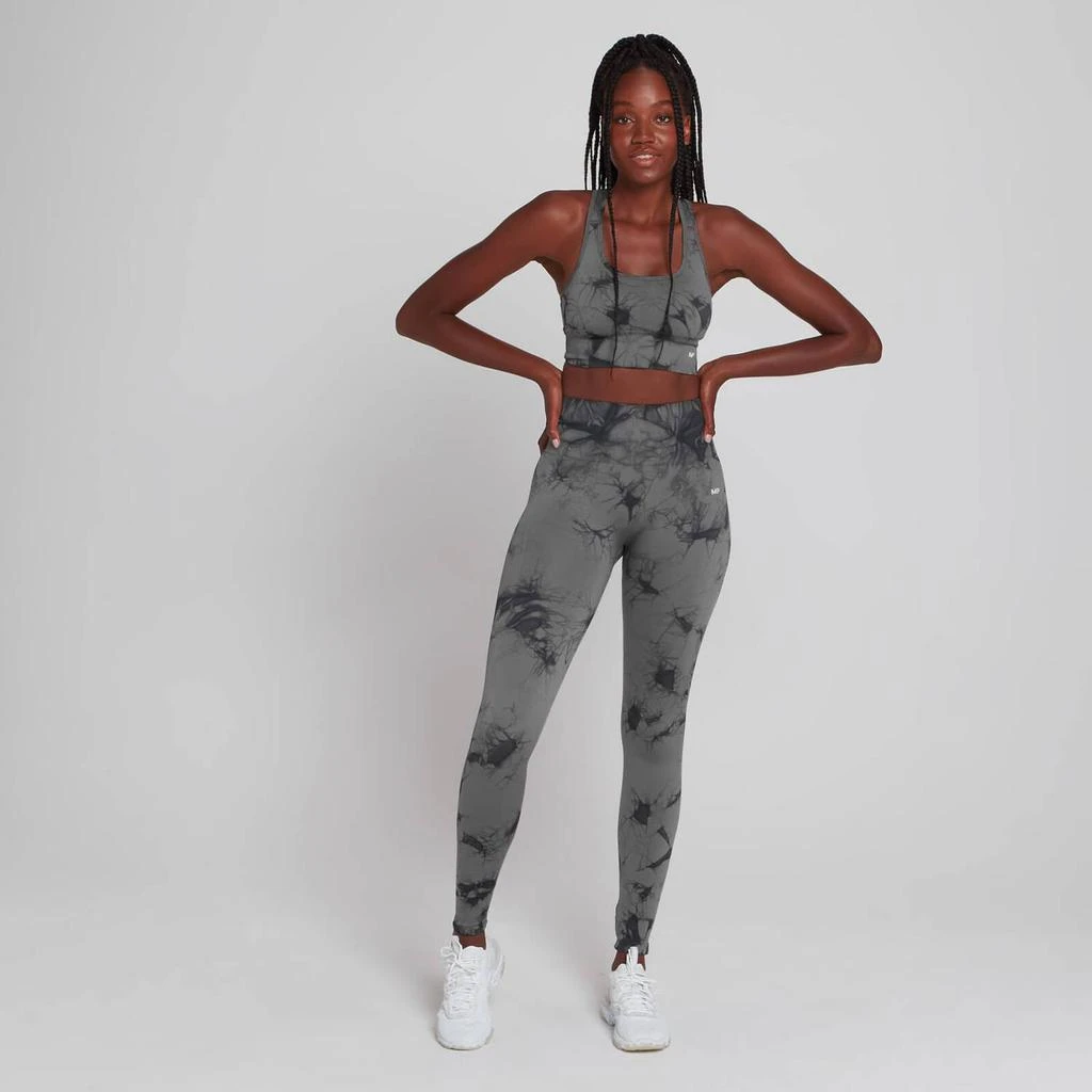 商品Myprotein|MP Women's Adapt Leggings - Black Tie Dye,价格¥194,第2张图片详细描述