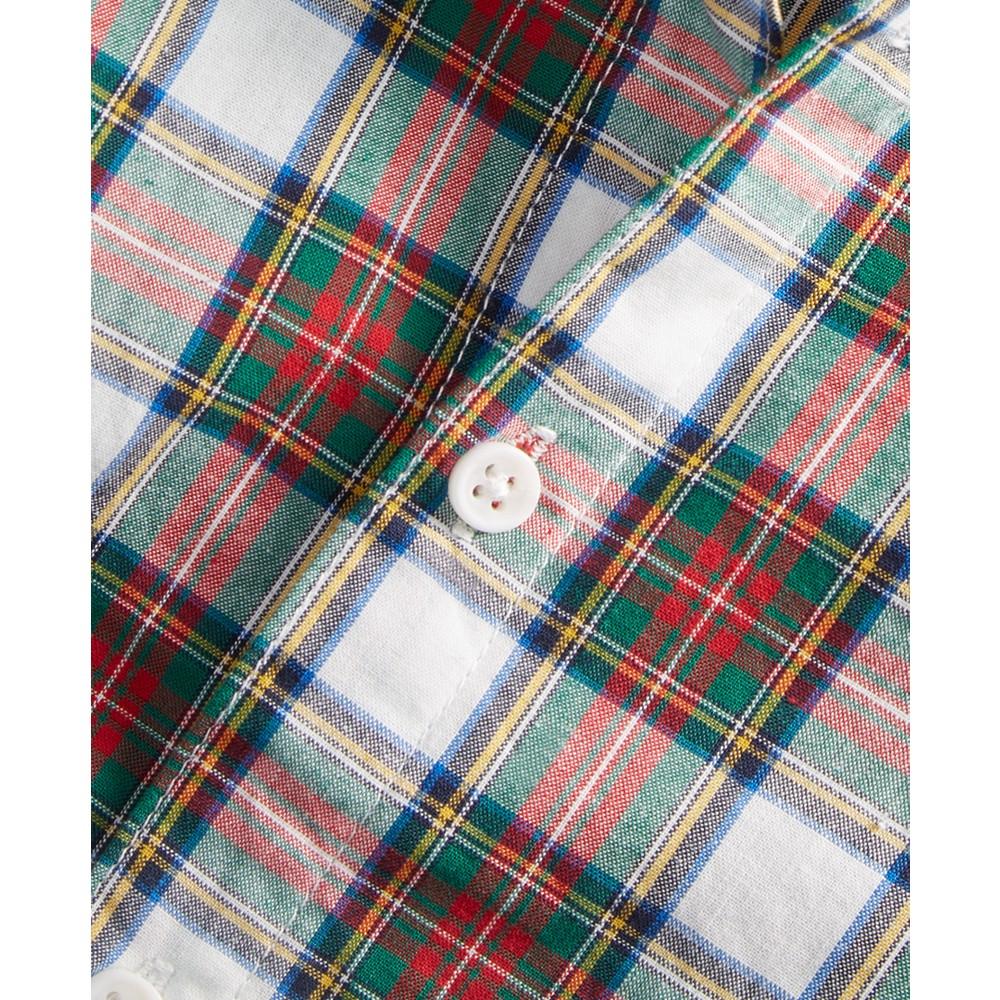 Baby Boys 3-Pc. Plaid Shirt, Vest & Corduroy Pants, Created for Macy's商品第3张图片规格展示