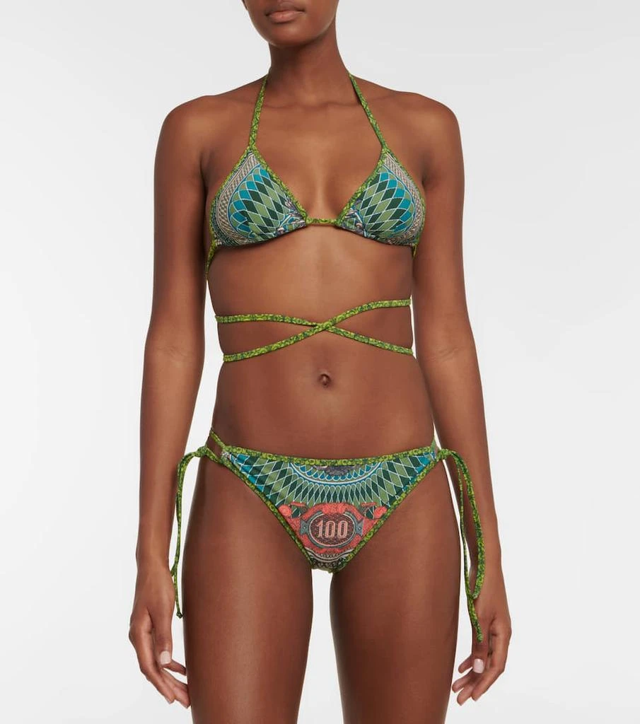 商品Jean Paul Gaultier|Printed bikini bottoms,价格¥1097,第2张图片详细描述