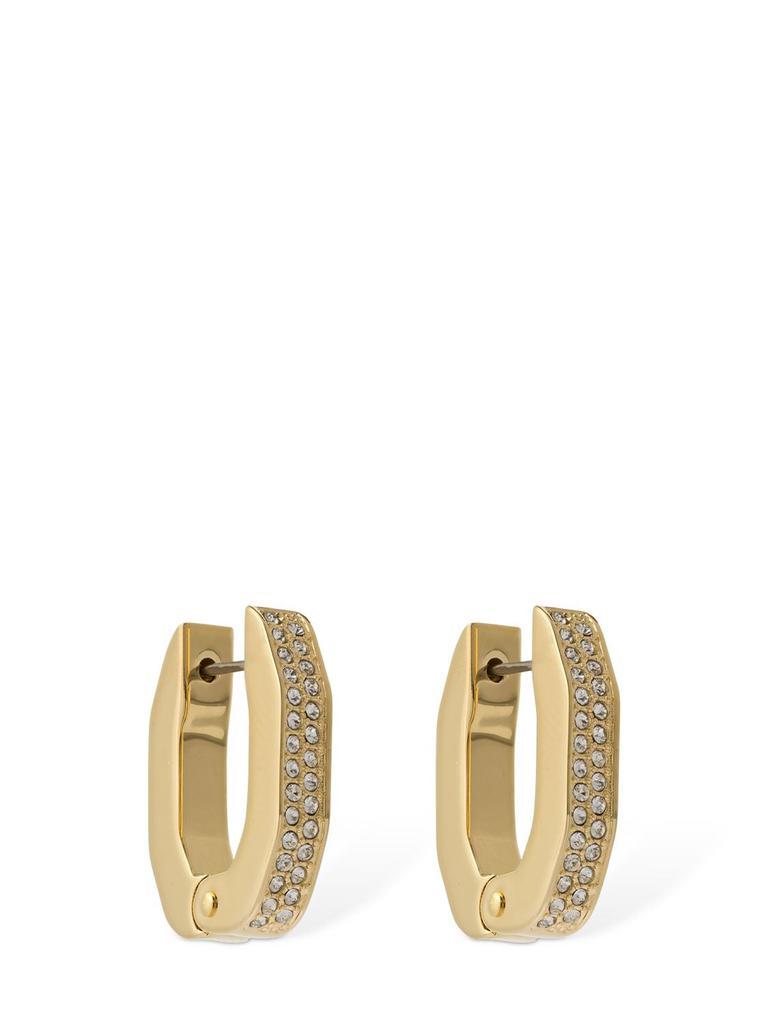 商品Swarovski|Dextera Swarovski Hoop Earrings,价格¥1181,第4张图片详细描述