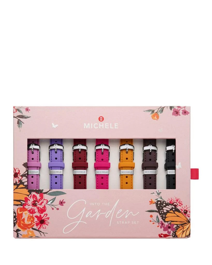 商品Michele|Into The Garden Silicone Interchangeable Strap Gift Set, 16mm,价格¥1452,第1张图片