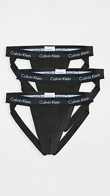 商品Calvin Klein|棉弹性护裆 3 件装,价格¥326,第1张图片