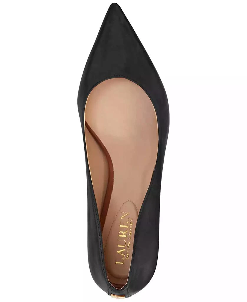 商品Ralph Lauren|Women's Adrienne Slip-On Pointed-Toe Pumps,价格¥735,第4张图片详细描述