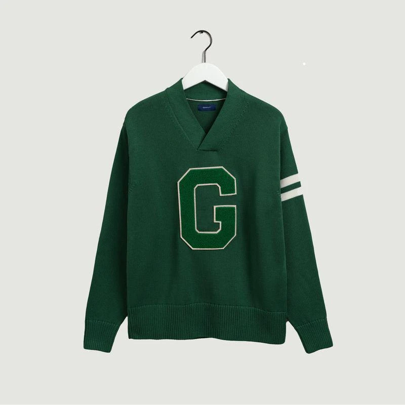 商品Gant|Collegiate G Sweater forest green Gant,价格¥1742,第1张图片