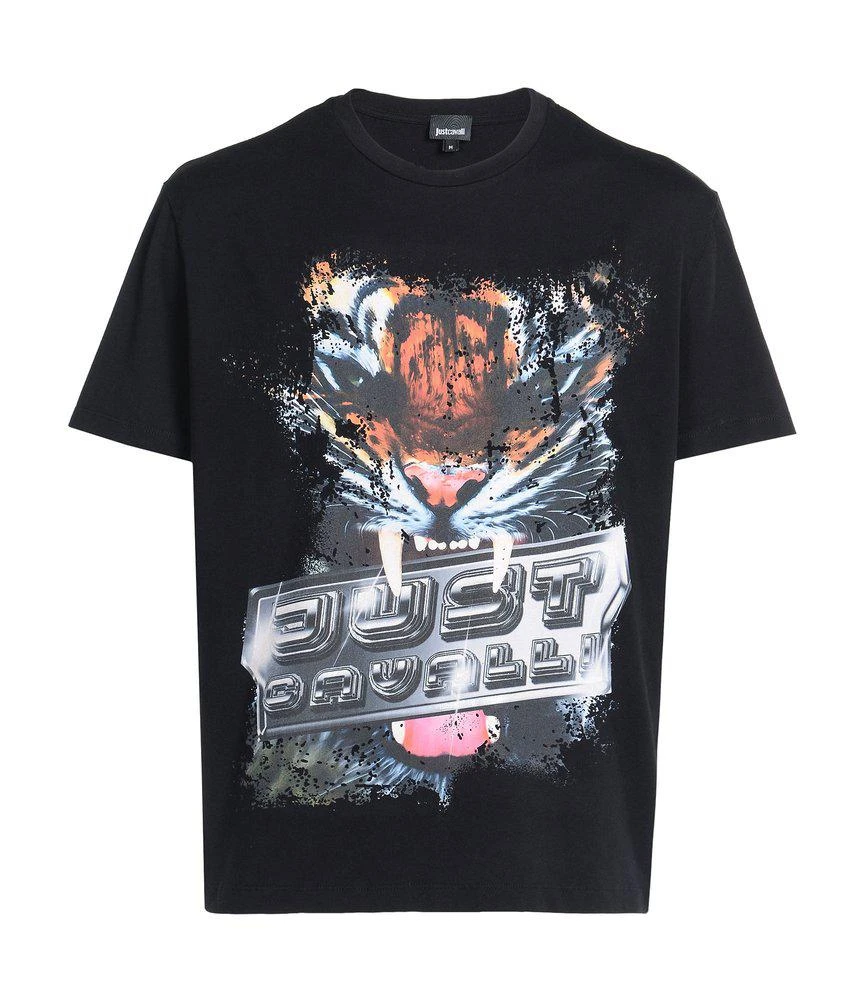 商品Just Cavalli|Just Cavalli Graphic Printed Crewneck T-Shirt,价格¥720,第1张图片