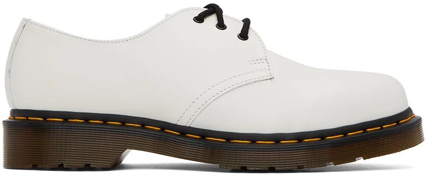 商品Dr. Martens|White 1461 Derbys,价格¥501,第1张图片